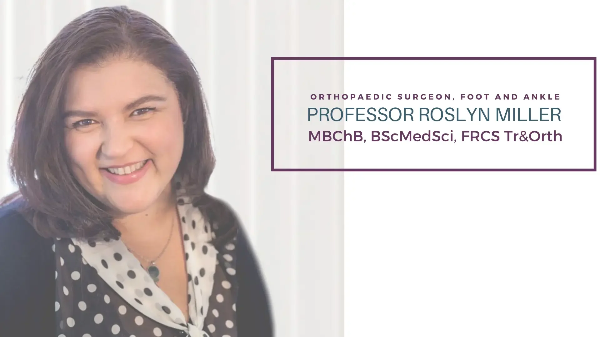 Professor Roslyn Miller